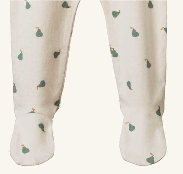 Nature Baby, Cotton Footed Rompers