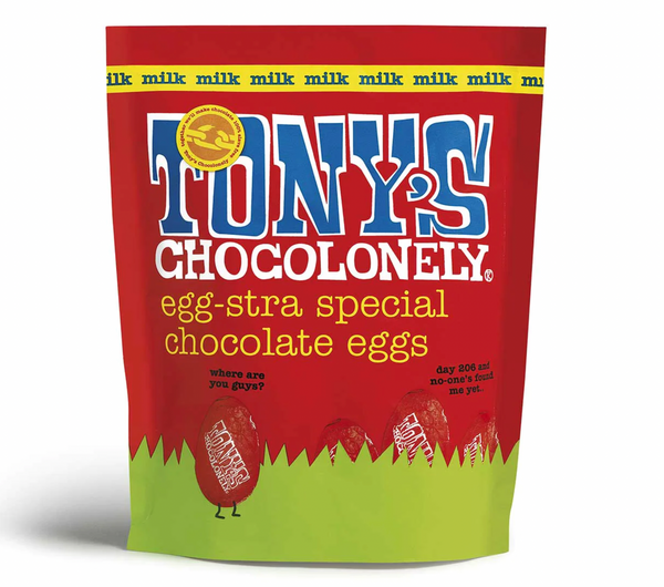 Tony's Chocolonely Easter Milk Chocolate Eggs 180g