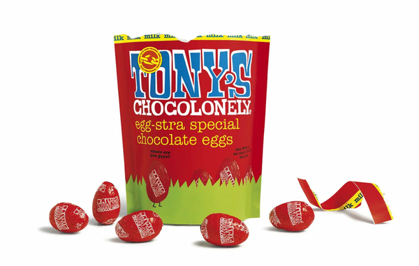 Tony's Chocolonely Easter Milk Chocolate Eggs 180g
