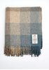 Avoca, Storm Mohair Tweed Throw