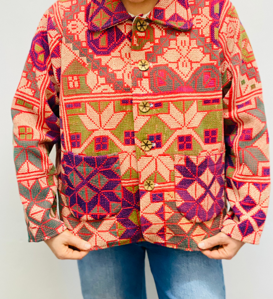 Galicha Kantha Jacket Size LARGE