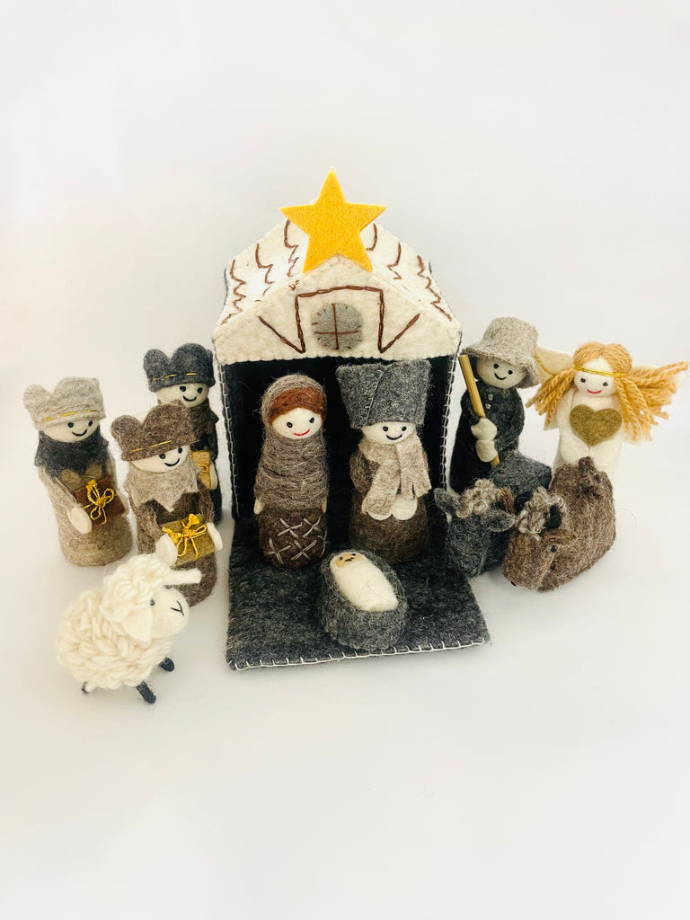 Felt Nativity Scene Set