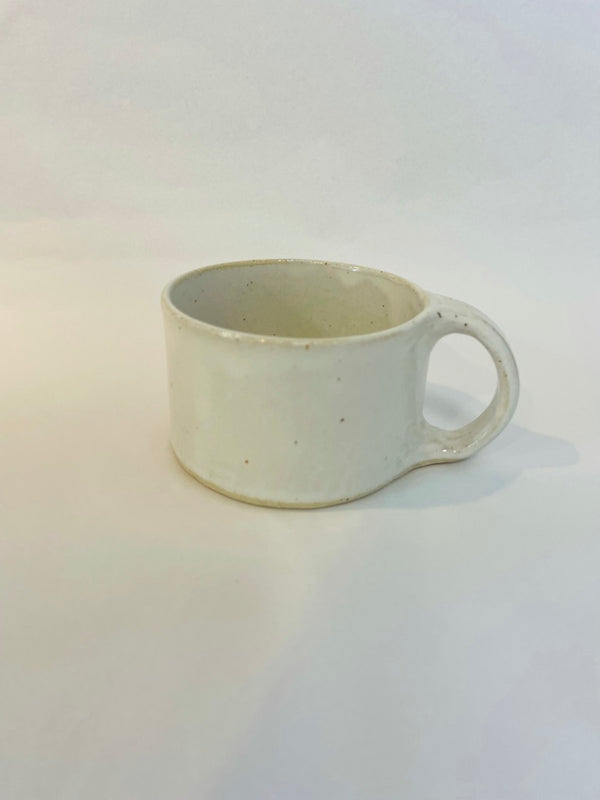 Handmade Ceramic Short Mugs by Jenn Johnston