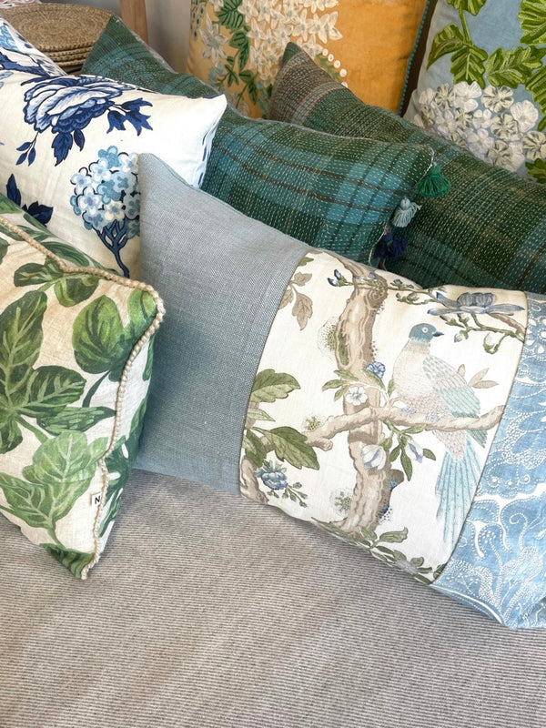 Floral Bolster Cushions