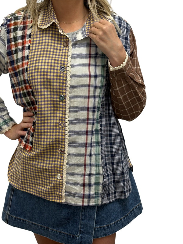 Checkered Past Handloomed Shirt