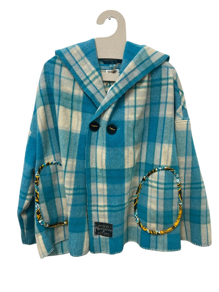 Blanket A-Line, Hooded Jacket