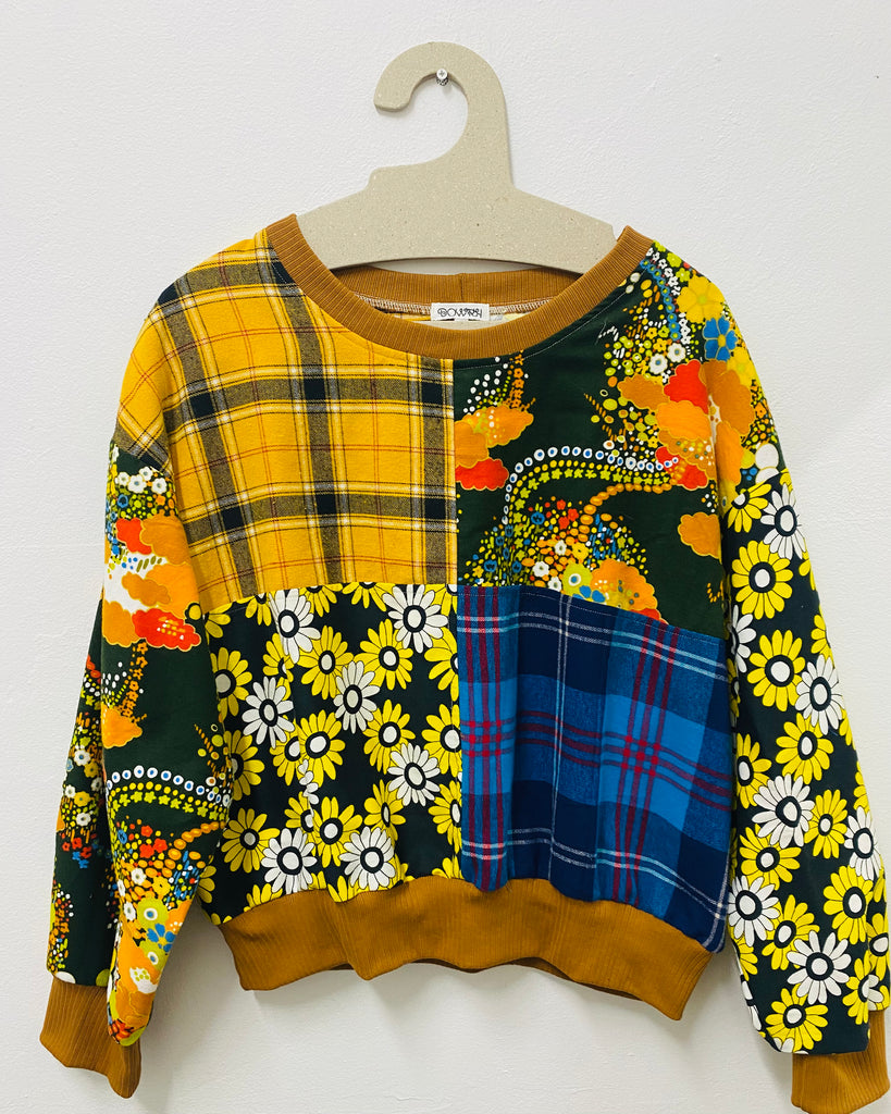 Ryder Sweatshirt in Vintage Fabrics