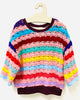 Ryder Sweatshirt in Crochet Blanket