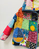 Patchwork Quilt A-Line, Hooded Jacket