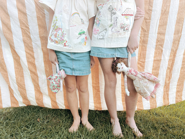 Christine Land, Children's Hand Embroidered Smock