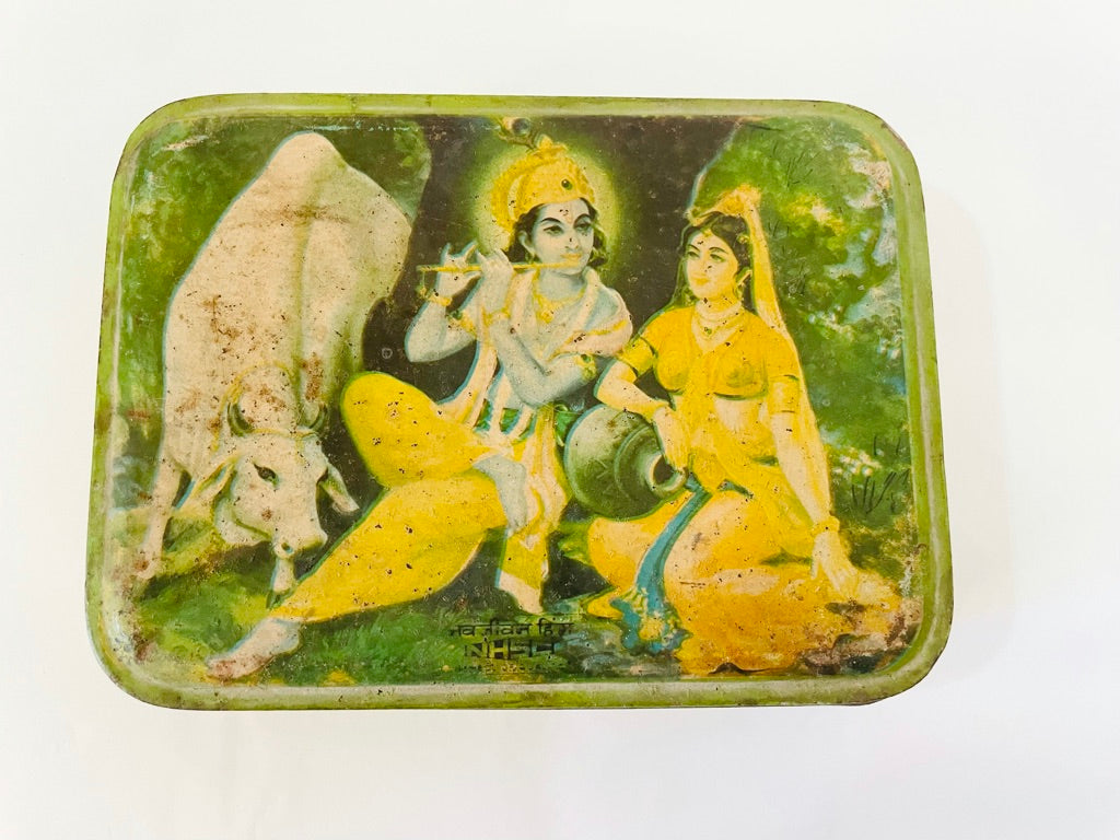 Vintage Indian Sweet Tins