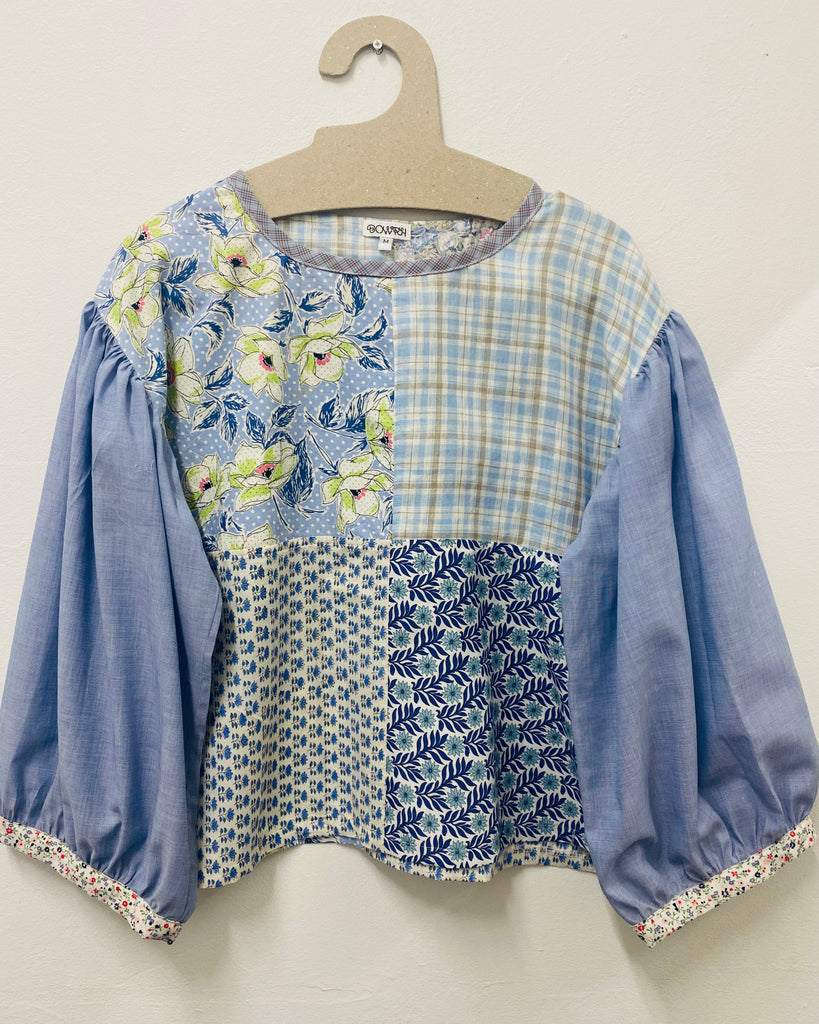 'Make-Do' Patchwork Top