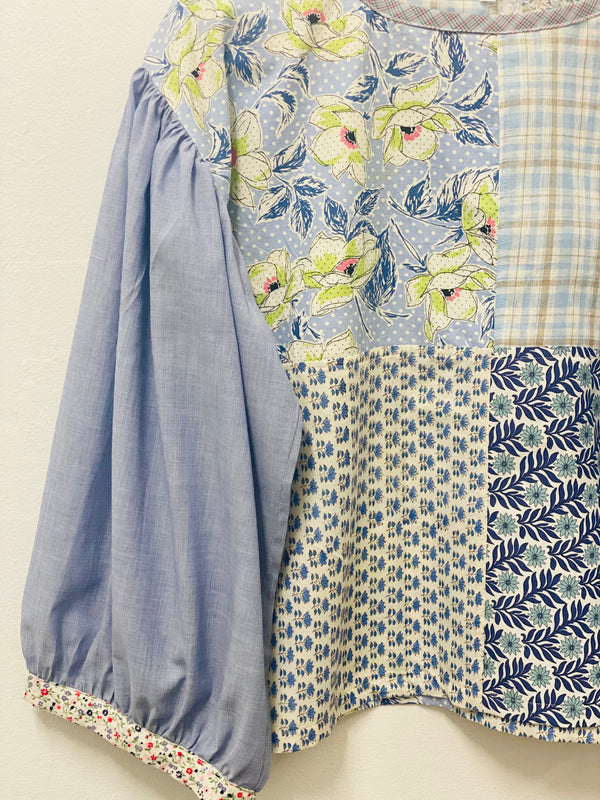 'Make-Do' Patchwork Top