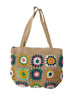 Dowry, Granny Square Cotton Crochet Handbag