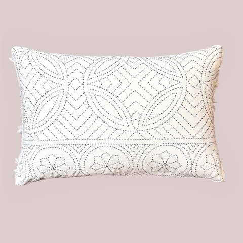 Hand Stitched Kantha Cotton Cushion