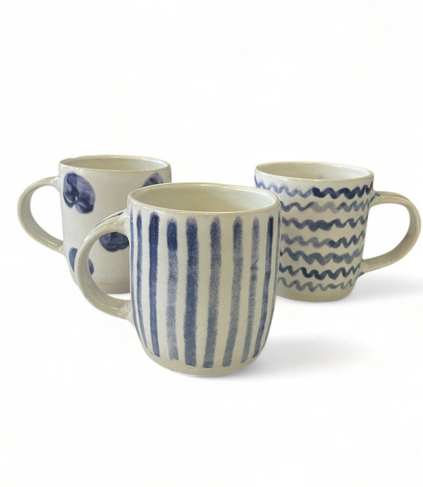 Periwinkle Pottery, Handmade Mugs