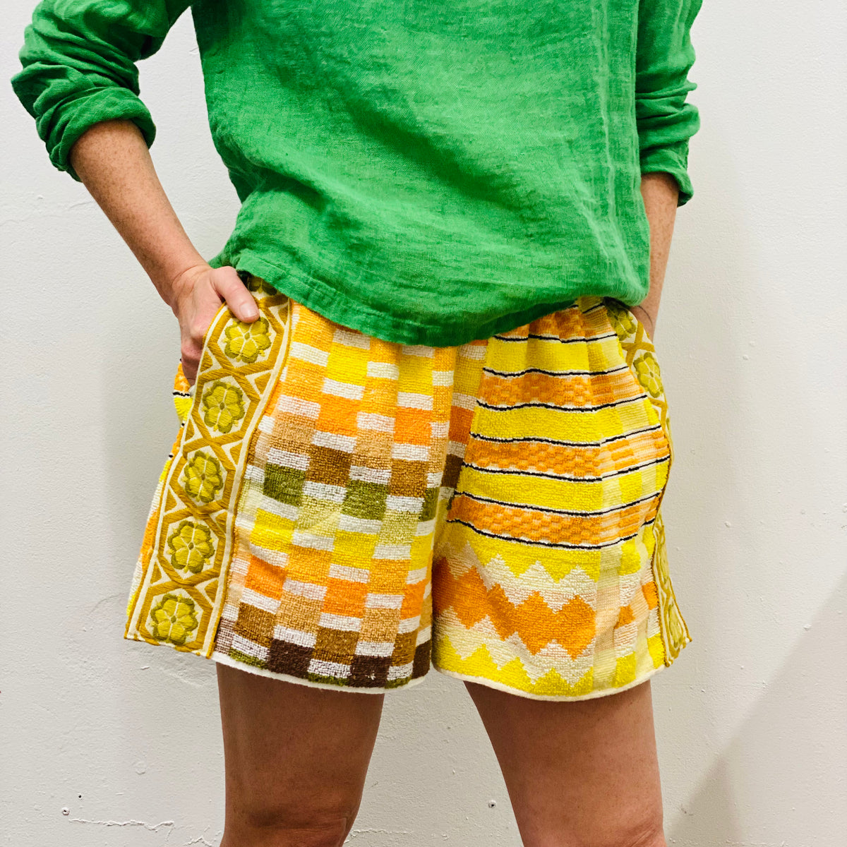 Vintage terry cloth shorts online