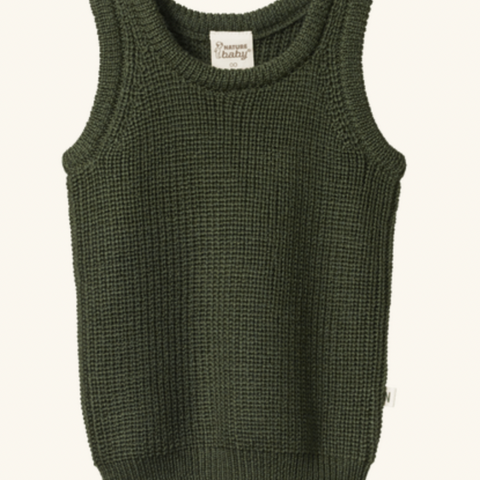 Nature Baby, Merino Knit Vest (Copy)