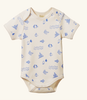 Nature Baby, Short Sleeve Organic Cotton Bodysuit