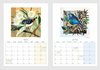 2025 Bird Calendar by Fiona Roderick