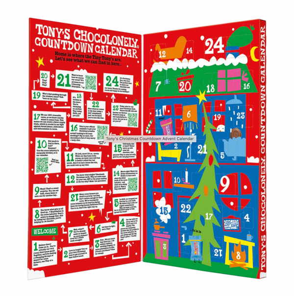 Tony's Chocolonely, Christmas Countdown Advent Calendar