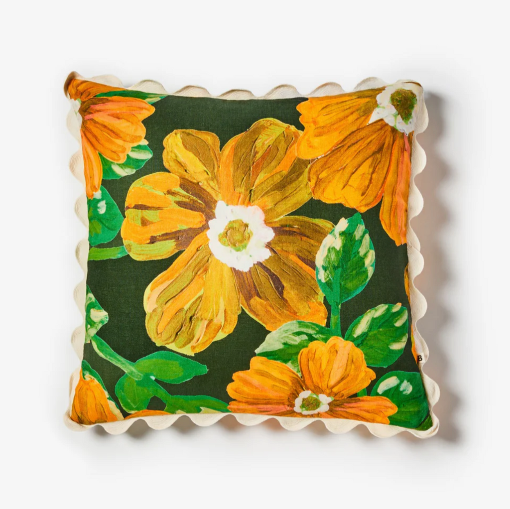 Bonnie and Neil, Rosetta Marigold Cushion