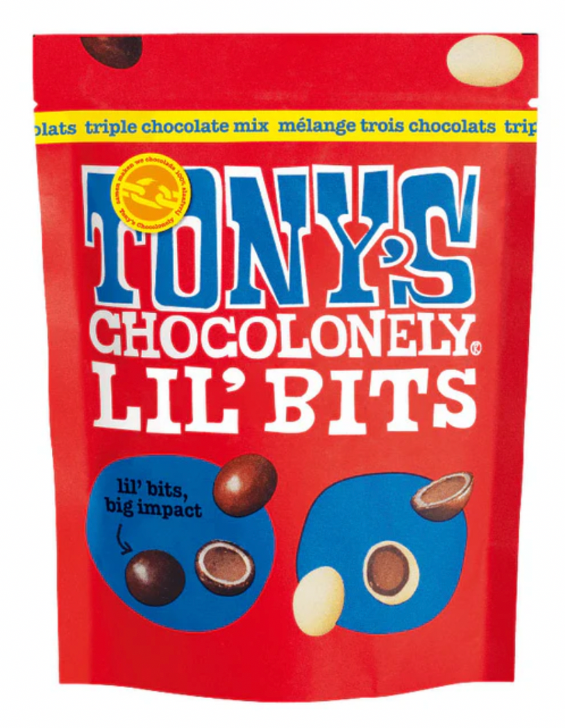 Tony's Chocolonely, Tony's Chocolonely Lil’ Bits Triple Choc Mix 113g