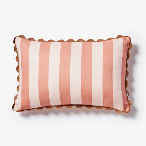 Bonnie & Neil, Bold Stripe Clay Cushion