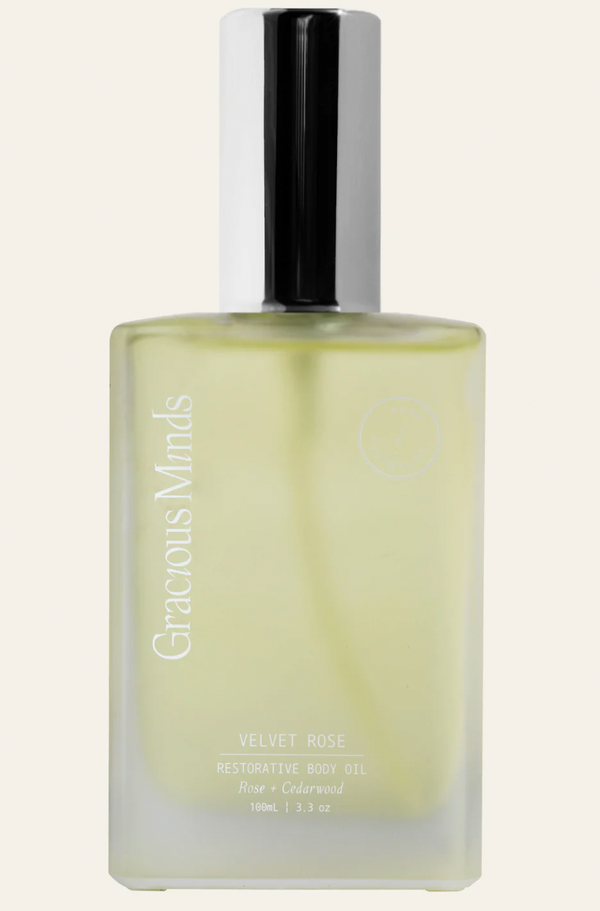 Gracious Minds, Velvet Rose Restorative Body Oil
