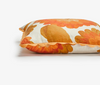 Bonnie & Neil, Dahlia Orange Linen Cushion
