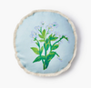 Bonnie & Neil, Forget Me Not Blue Linen Cushion