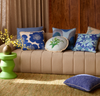 Bonnie & Neil, Fonda Blue Linen Cushion