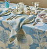 Bonnie & Neil, French Flax Linen Jardin Dove Linen Tablecloth