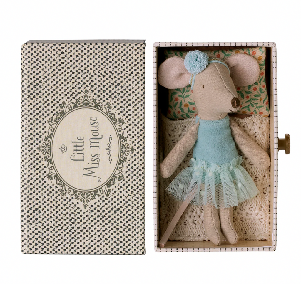 Maileg, Dance Mouse in Daybed Little Sister