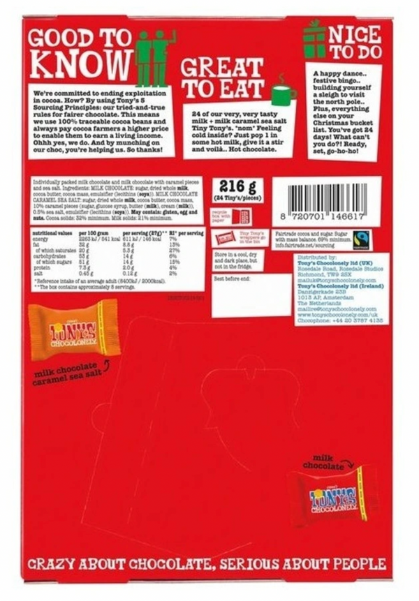 Tony's Chocolonely, Christmas Countdown Advent Calendar