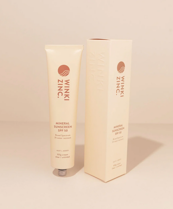 Winki Zinc, SPF 50 Mineral Sunscreen 100ml