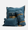 Pony Rider, Lil Outlander Rectangle Cushion, Denim