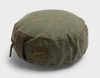 Pony Rider, Ground Up Meditation Cushion, Upcycled Canvas, Khaki