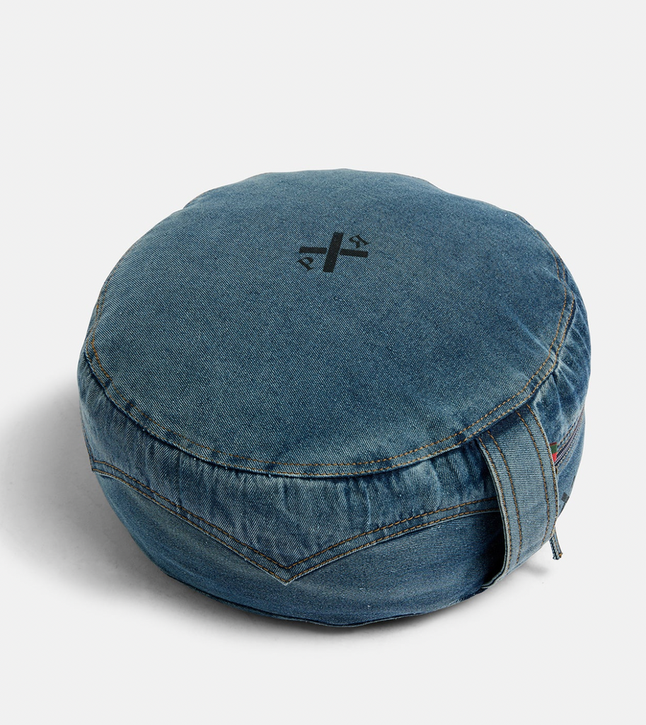 Pony Rider, Ground Up Meditation Cushion, Denim