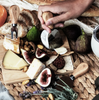 Pelli, Feta Together Picnic Cheese Board & Knife Set