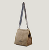 Pelli, Cross the Sea Jute Cross Body Insulated Lunch Bag, Natural