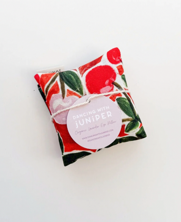 Dancing With Juniper, Heat Packs and Eye Pillows