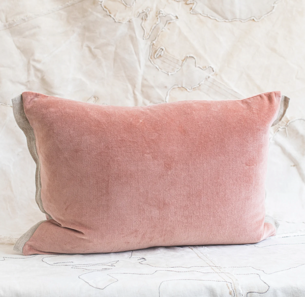 En Fil d' Indienne, Médicis Velvet Cushions