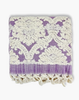 100% Turkish Cotton, Handloomed Damask Jacquard Bathroom Towel