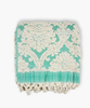 100% Turkish Cotton, Handloomed Damask Jacquard Bathroom Towel
