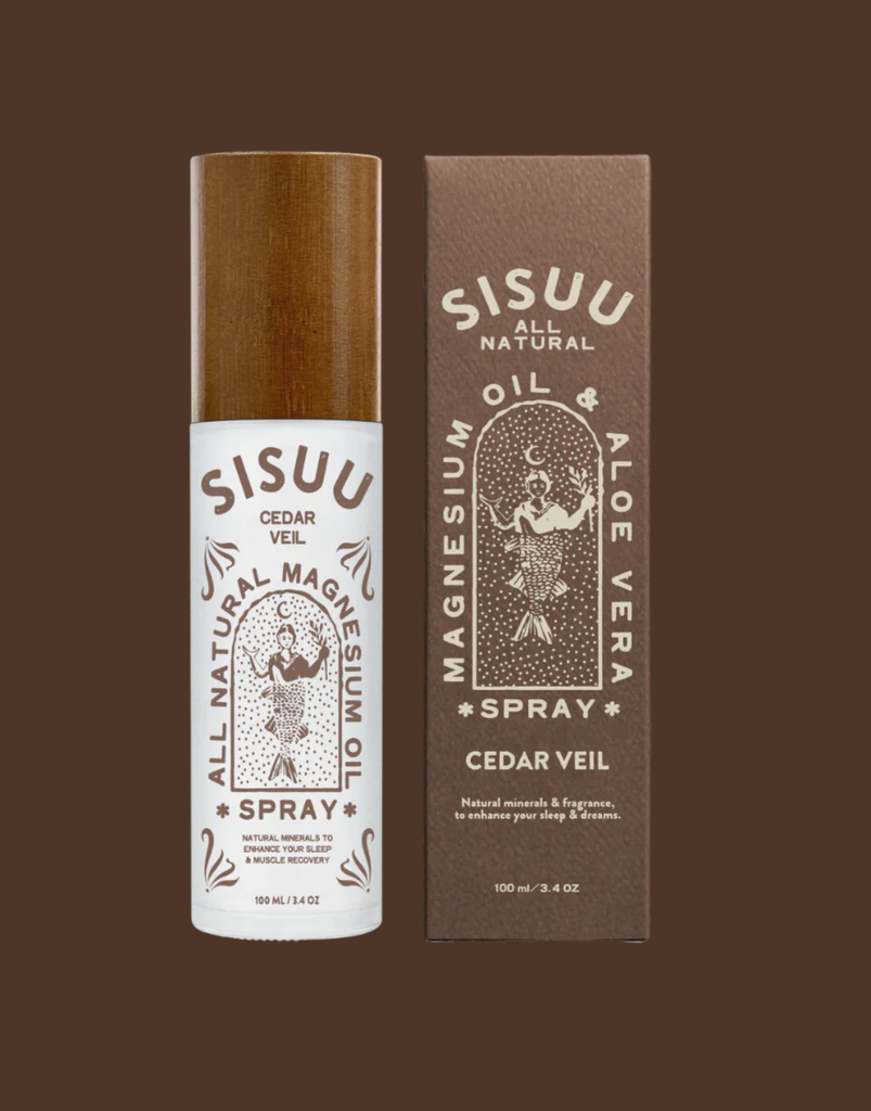 SISUU, Magnesium Recovery Spray Cedar Veil