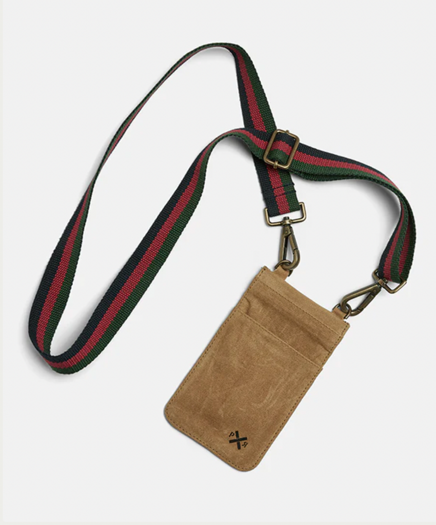 Pony Rider, Slow Road Cross Body Phone Bag, Clay