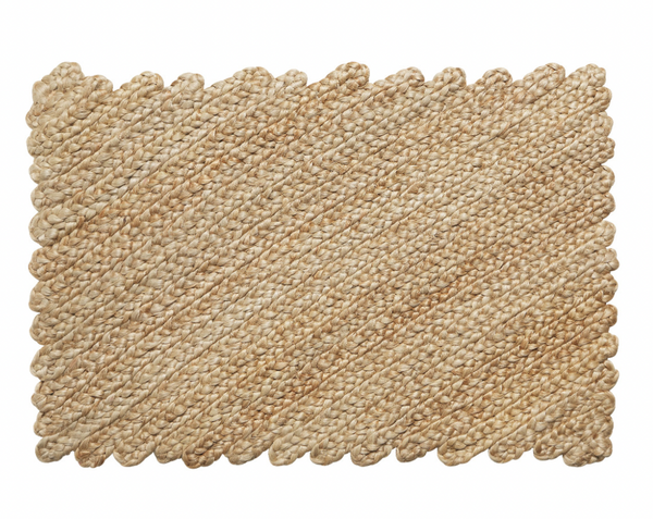 Canvas + Sasson, 100% Jute Paloma Rectangular Placemat Set of 4