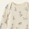 Nature Baby, Cotton Long Sleeve Bodysuit