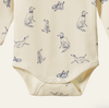 Nature Baby, Cotton Long Sleeve Bodysuit